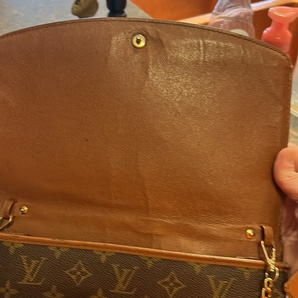 Louis Vuitton clutch/wristlet with unbranded crossbody chain - Picture 7 of 14